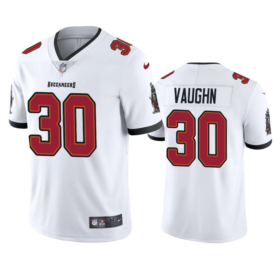 Tampa Bay Buccaneers Men Nike NFL 30 Vaughn White Vapor Limited Jersey